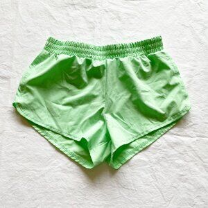 Cat & Jack Girls Green Elastic Waist Athletic Shorts Size L 10-12